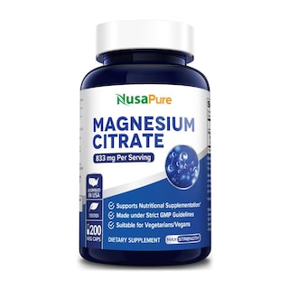 Foto 1 | Suplemento De Citrato De Magnesio Nusapure 833 Mg 200 Cápsulas - Venta Internacional.