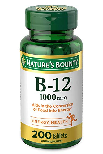 Foto 2 pulgar | Suplemento De Vitamina B12 De Nature's Bounty, 1000 Mcg, 200 Tabletas - Venta Internacional.