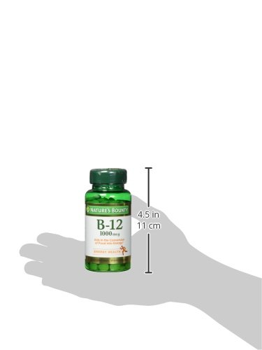 Foto 8 pulgar | Suplemento De Vitamina B12 De Nature's Bounty, 1000 Mcg, 200 Tabletas - Venta Internacional.