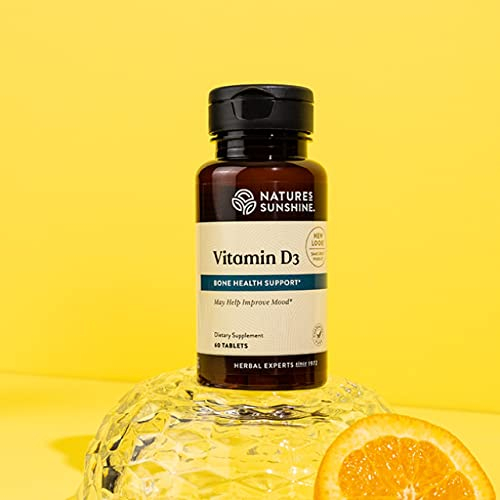 Foto 3 pulgar | Suplemento De Vitamina D3 De Nature's Sunshine 180 Comprimidos - Venta Internacional.
