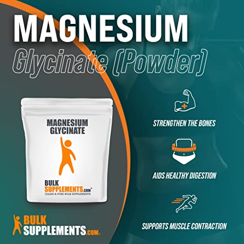Foto 4 pulgar | Suplemento De Magnesio Bulksupplements.com Glicinato De Magnesio - Venta Internacional.