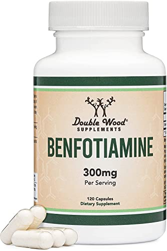 Foto 2 pulgar | Suplemento Double Wood Supplements Benfotiamina 300 Mg 120 Ca - Venta Internacional.