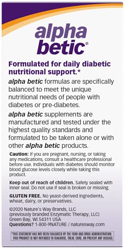 Foto 5 pulgar | Multivitamínico Nature's Way Alpha Betic  Energy Support - Venta Internacional.