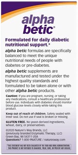 Foto 4 | Multivitamínico Nature's Way Alpha Betic Energy Support - Venta Internacional.
