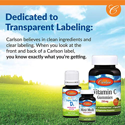 Foto 7 | Suplemento De Vitamina D3 Carlson Super Daily D3 2000 Ui 50 Mcg - Venta Internacional.