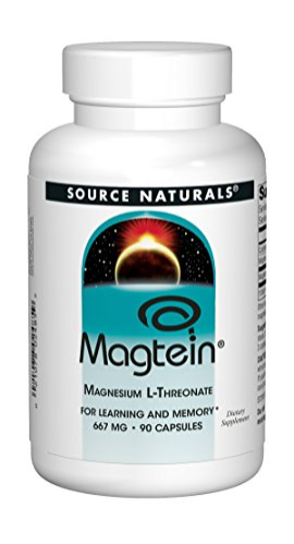 Supplement Source Naturals Magtein Magnesio L-treonato 667 - Venta Internacional.