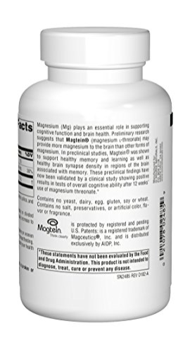 Foto 4 pulgar | Supplement Source Naturals Magtein Magnesio L-treonato 667 - Venta Internacional.