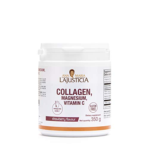 Suplemento Ana Maria Lajusticia Colágeno En Polvo 350 G Strawbe - Venta Internacional.