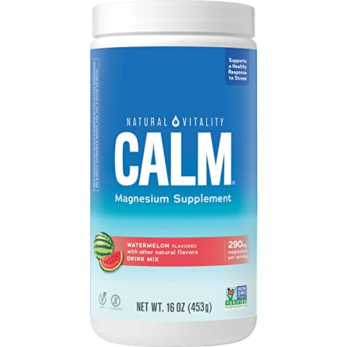 Foto 2 pulgar | Suplemento Natural Vitality Calm Magnesio Sandía 473ml - Venta Internacional.