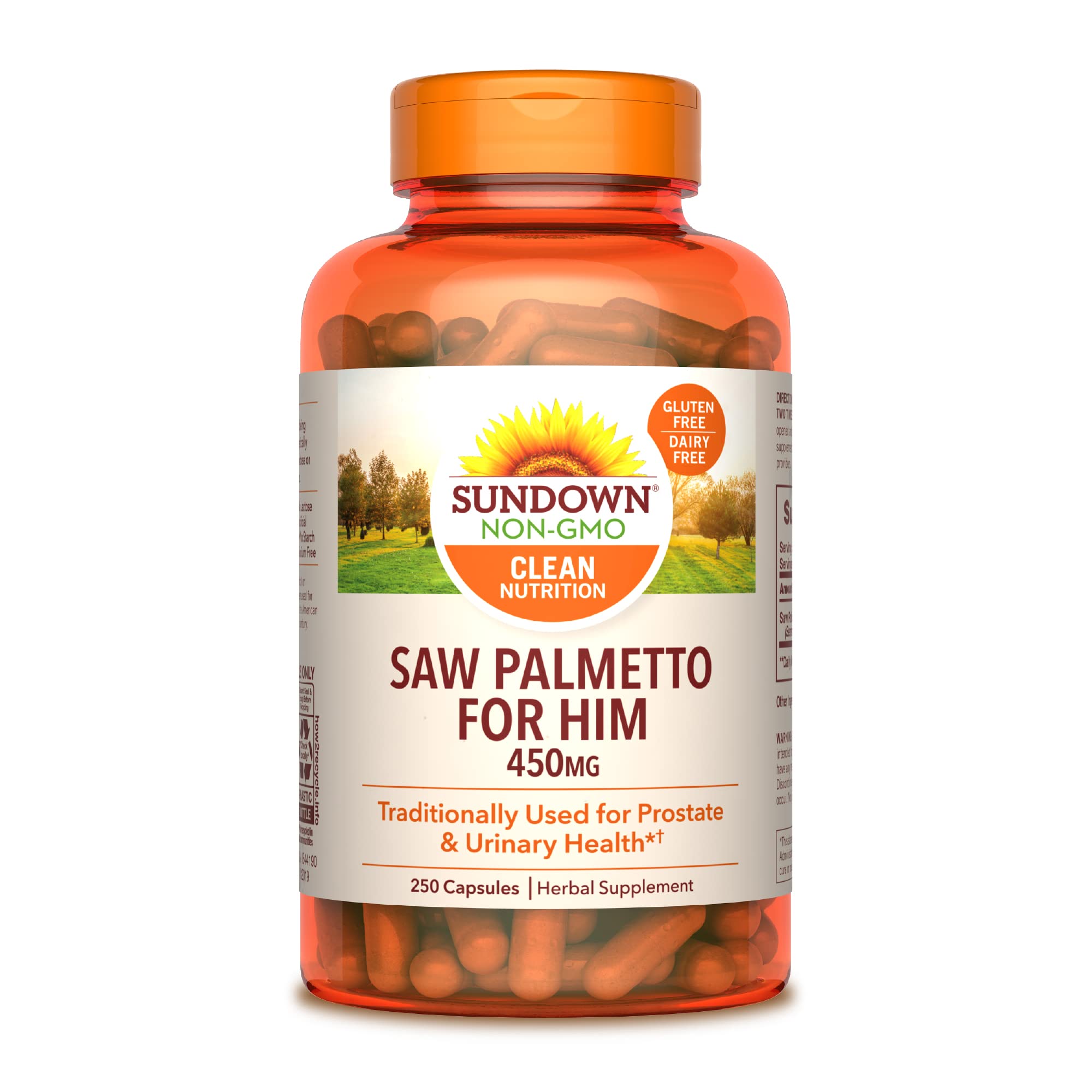 Foto 1 | Suplemento Sundown Naturals Saw Palmetto 250 Cápsulas - Venta Internacional.
