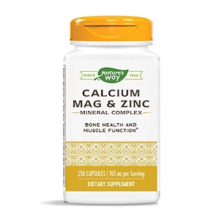 Foto 1 | Suplemento Nature's Way De Calcio, Magnesio Y Zinc, 250 Cápsulas - Venta Internacional.