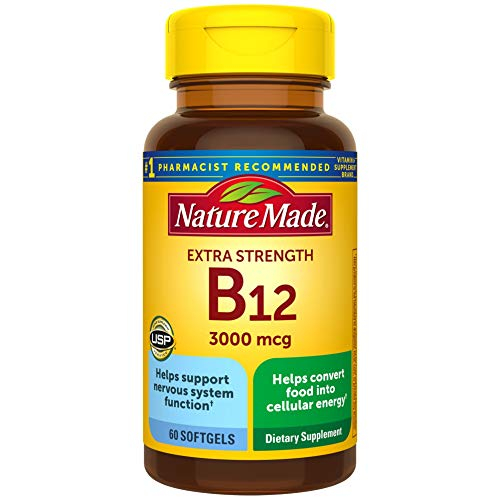 Foto 2 pulgar | Suplemento De Vitamina B12 Nature Made 3000 Mcg 60 Cápsulas Blandas - Venta Internacional.