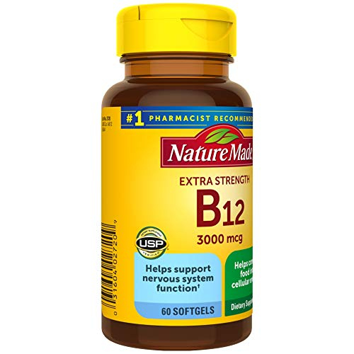 Foto 8 pulgar | Suplemento De Vitamina B12 Nature Made 3000 Mcg 60 Cápsulas Blandas - Venta Internacional.