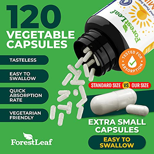 Foto 5 pulgar | Suplemento De Vitamina D Forestleaf D3 50 000 Ui 120 Cápsulas (x2) - Venta Internacional.