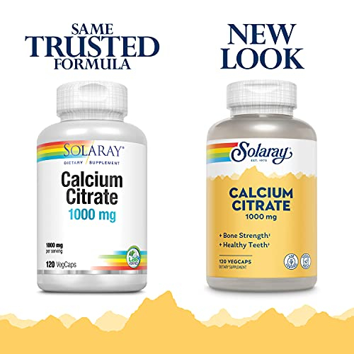 Foto 3 pulgar | Suplemento De Calcio Solaray Citrato De Calcio 1000 Mg Vegano - Venta Internacional.