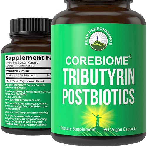 Foto 3 pulgar | Suplemento Peak Performance Corebiome Tributirina 30 Ml - Venta Internacional.