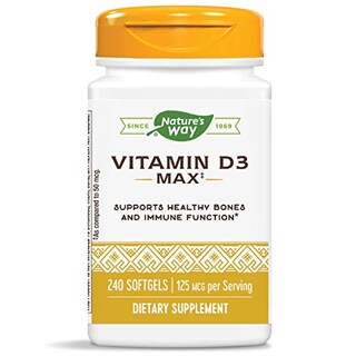 Foto 1 | Suplemento De Vitamina D3 Max De Nature's Way, 125 Mcg, 240 Cápsulas Blandas - Venta Internacional.