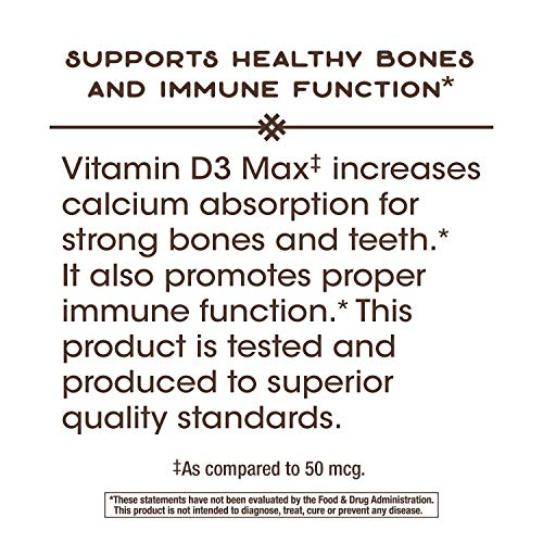 Foto 5 pulgar | Suplemento De Vitamina D3 Max De Nature's Way, 125 Mcg, 240 Cápsulas Blandas - Venta Internacional.
