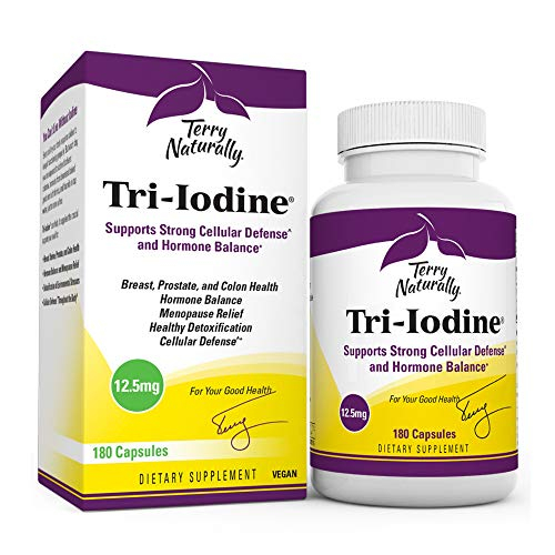 Foto 2 pulgar | Suplemento Terry Naturally Tri-iodine 12,5 Mg 180 Cápsulas Veganas - Venta Internacional.