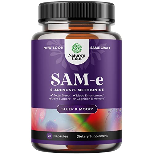 Foto 2 pulgar | Suplemento Natures Craft Pure Sam-e Brain Support 60 Píldoras - Venta Internacional.