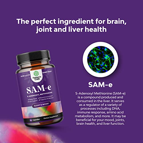 Foto 6 | Suplemento Natures Craft Pure Sam-e Brain Support 60 Píldoras - Venta Internacional.