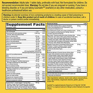 Foto 4 | ¡multivitamínico Nature's Way Alive! Adult Complete, 60 Comprimidos - Venta Internacional.