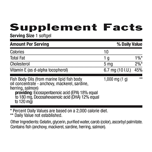 Foto 2 pulgar | Suplemento De Aceites Corporales De Pescado Omega-3 De Country Life, 1000 Mg, 300 Unidades - Venta Internacional.
