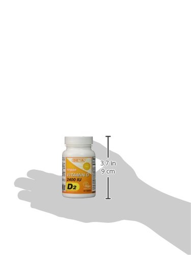 Foto 6 pulgar | Suplemento De Vitamina D2 Vegana Deva 60 Mcg 2400 Ui 90 Tabletas X3 - Venta Internacional.