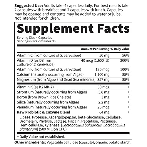 Foto 5 | Suplemento Garden Of Life Calcium Vitamin Code 120 Cápsulas - Venta Internacional.