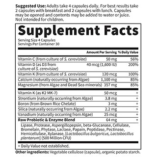 Foto 5 | Suplemento Garden Of Life Calcium Vitamin Code 120 Cápsulas - Venta Internacional.