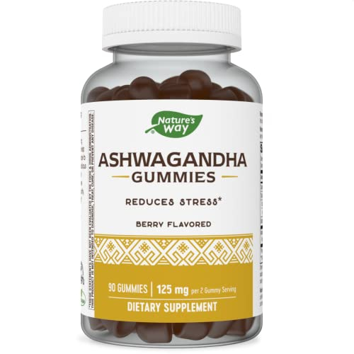 Gominolas Nature's Way De Ashwagandha Reduce El Estrés 90 Unidades - Venta Internacional.