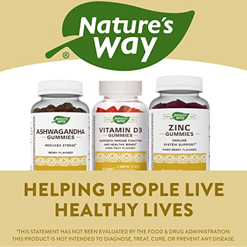 Foto 7 pulgar | Gominolas Nature's Way De Ashwagandha Reduce El Estrés 90 Unidades - Venta Internacional.