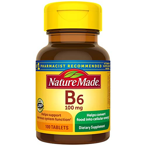 Foto 2 pulgar | Suplemento Nature Made De Vitamina B6, Tabletas De 100 Mg, 100 Unidades - Venta Internacional.