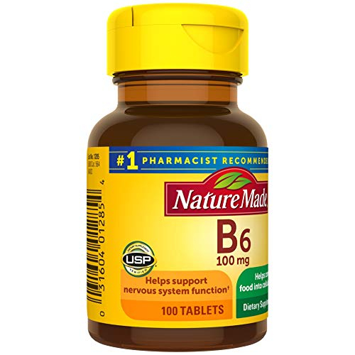 Foto 8 pulgar | Suplemento Nature Made De Vitamina B6, Tabletas De 100 Mg, 100 Unidades - Venta Internacional.