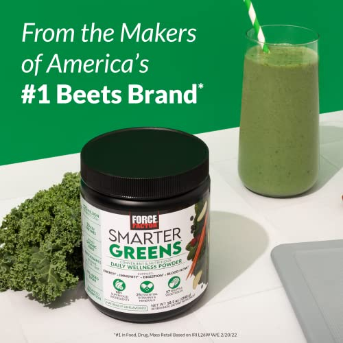 Foto 8 pulgar | Superfoods En Polvo Force Factor Smarter Greens, 30 Porciones - Venta Internacional.