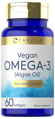 Suplemento Carlyle Vegan Omega 3 200 Mg Cápsulas Blandas 60 Unidades - Venta Internacional.