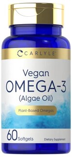 Foto 1 | Suplemento Carlyle Vegan Omega 3 200 Mg Cápsulas Blandas 60 Unidades - Venta Internacional.
