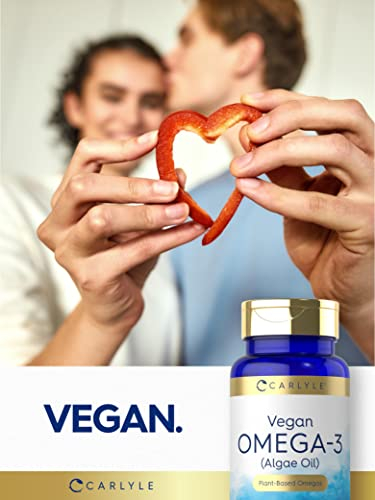 Foto 7 pulgar | Suplemento Carlyle Vegan Omega 3 200 Mg Cápsulas Blandas 60 Unidades - Venta Internacional.
