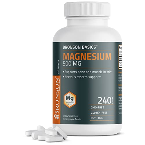 Foto 3 pulgar | El Suplemento Bronson Magnesium 500 Mg Apoya Los Huesos Y Los Músculos - Venta Internacional.