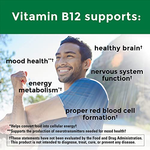 Foto 4 pulgar | Suplemento Dietético De 1000 Mcg De Vitamina B12 Hecho Por La Naturaleza - Venta Internacional.
