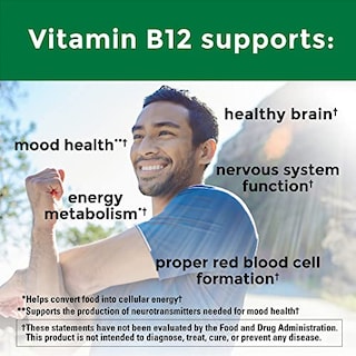 Foto 3 | Suplemento Dietético De 1000 Mcg De Vitamina B12 Hecho Por La Naturaleza - Venta Internacional.