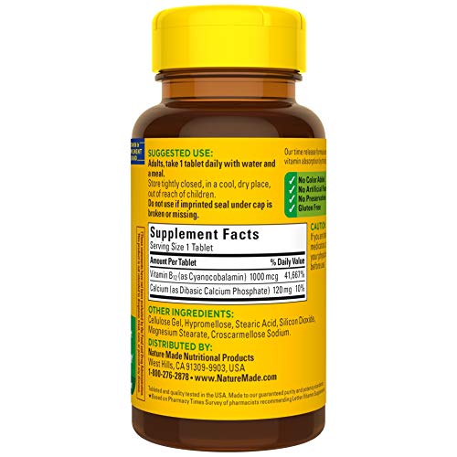 Foto 8 pulgar | Suplemento Dietético De 1000 Mcg De Vitamina B12 Hecho Por La Naturaleza - Venta Internacional.