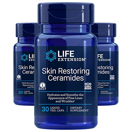 Foto 1 | Ceramidas Reparadoras Para La Piel Supplement Life Extension, 30 Cápsulas - Venta Internacional.
