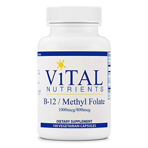 Foto 2 pulgar | Suplemento Vital Nutrients Con Vitamina B12/folato De Metilo, 100 Cápsulas - Venta Internacional.