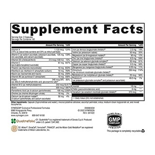 Foto 5 | Suplemento Xymogen Activnutrients Con Hierro Y Cobre 120 Cápsulas - Venta Internacional.
