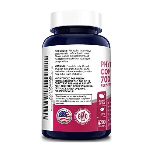 Foto 4 pulgar | Suplemento Del Complejo De Fitoceramidas Nusapure 700 Mg 200 Cápsulas - Venta Internacional.