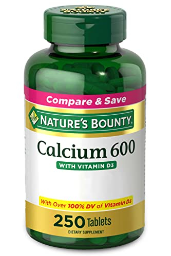 Foto 2 pulgar | Complementa El Carbonato De Calcio Y La Vitamina D 600 De Nature's Bounty - Venta Internacional.