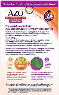 Foto 3 | Suplemento Azo Bladder Control Con Goless Y Control De Peso - Venta Internacional.