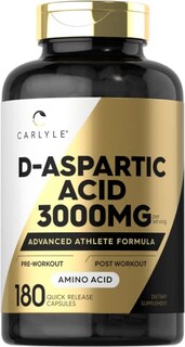 Foto 1 | Suplemento Carlyle De Ácido D-aspártico En Cápsulas De 3000 Mg, 180 Unidades - Venta Internacional.