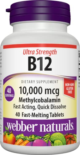 Foto 2 pulgar | Suplemento Webber Naturals De Vitamina B12 De 10,000 Mcg Ultra Stern - Venta Internacional.